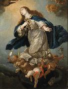 Circle of Mateo Cerezo the Younger Immaculate Virgin oil painting